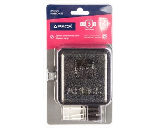 Висячий замок APECS PD-15-90-Blister 17865 – изображение 2