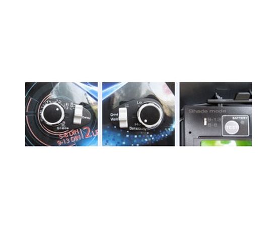 Маска сварщика с увеличенным светофильтром Aurora Хамелеон SUN7 TIG MASTER 16876 – изображение 2