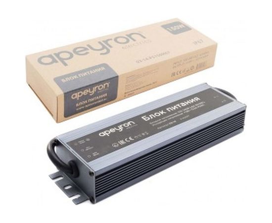 Блок питания Apeyron 12В, 150 Вт, IP67, 12,5А, металл, 182х70х38 мм 03-14 – изображение 2