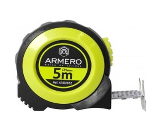 Рулетка с автоблокировкой Armero 5 м/25 мм AI00-052/A100/052 – изображение 2