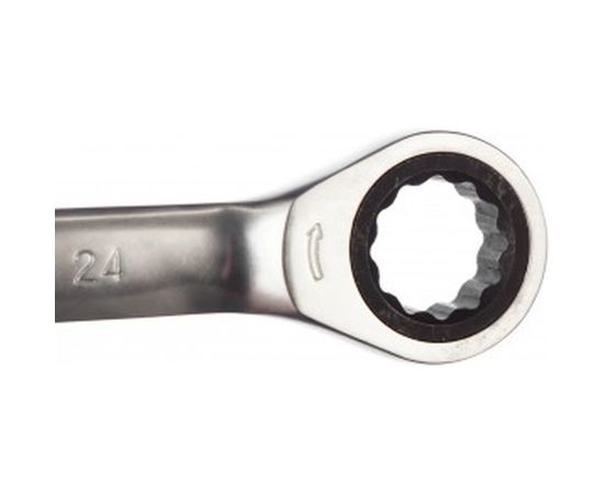 Комбинированный ключ с трещоткой 24мм AV Steel  AV-315024 – изображение 3