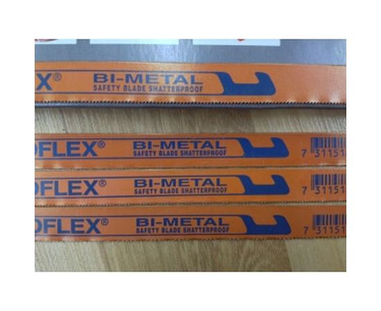 Биметаллическое полотно SANDFLEX (300x13x0.65 мм; 32 зуб/дюйм) для ручных ножовок BAHCO 3906-300-32-100 – изображение 4