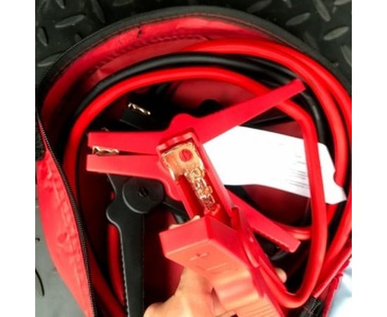 Морозостойкие провода прикуривания с брезентовой сумкой (100 CCA, 600 А, длина 3 м) ALLIGATOR BC-600 – изображение 4