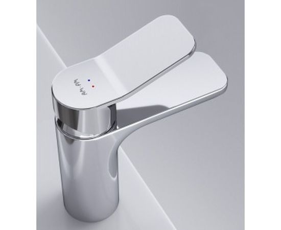 Смеситель для умывальника AM.PM X-Joy, излив 100 мм, хром F85A02100 – изображение 4