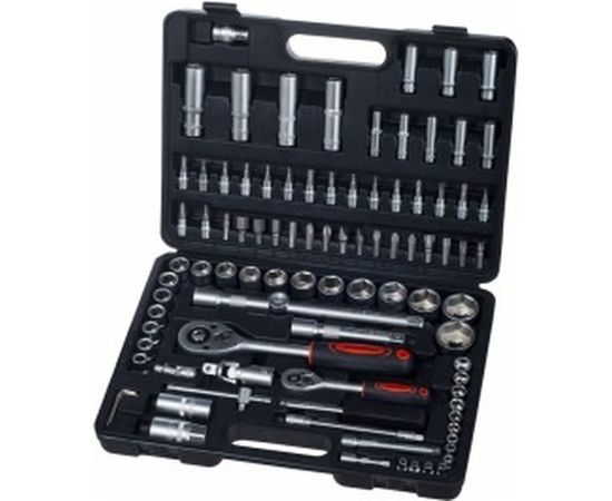 Набор инструмента (94 предмета, 1/2 1/4 DR, CrV) AUTOVIRAZH AV-212094 – изображение 4