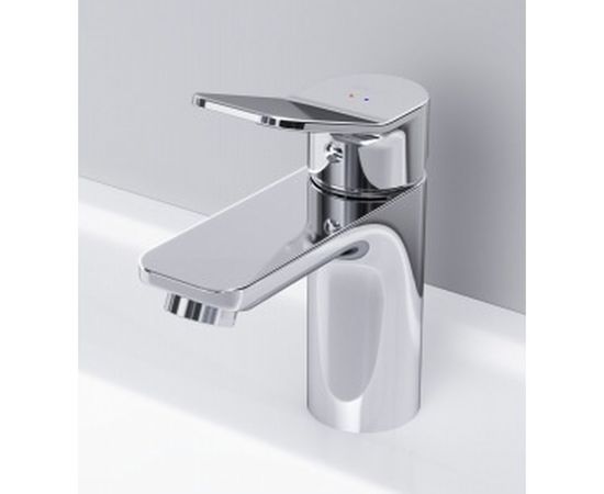 Смеситель для умывальника AM.PM X-Joy, излив 100 мм, хром F85A02100 – изображение 6