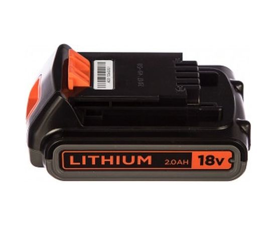 Аккумулятор (18 В; 2.0 А*ч) Black+Decker BL2018 – изображение 2