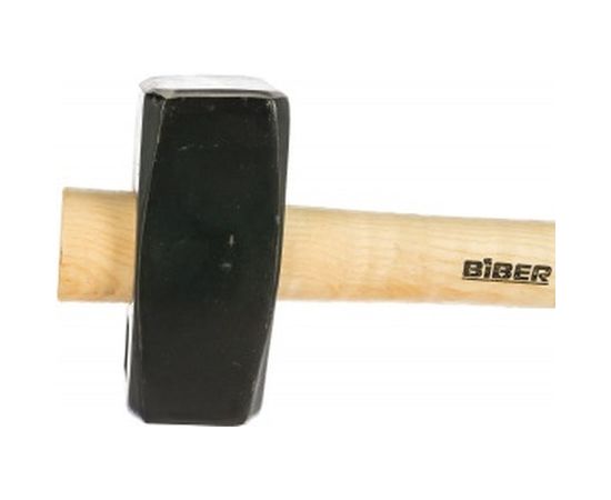 Кованая кувалда с обратной деревянной ручкой 3кг Biber Стандарт 85163 тов-085224 – изображение 2