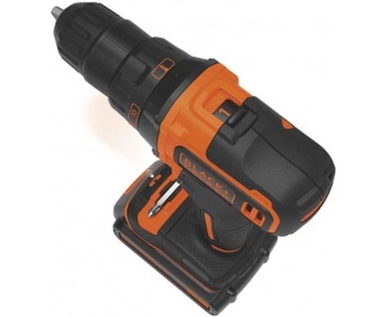 Аккумуляторная дрель-шуруповерт Black+Decker BDCDD186K1B – изображение 2