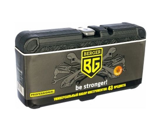 Универсальный набор инструментов 43 предмета Berger BG BG043-14 – изображение 2