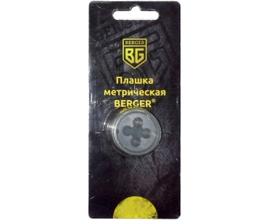 Метрическая плашка М10х1,25мм Berger BG BG1007 – изображение 2