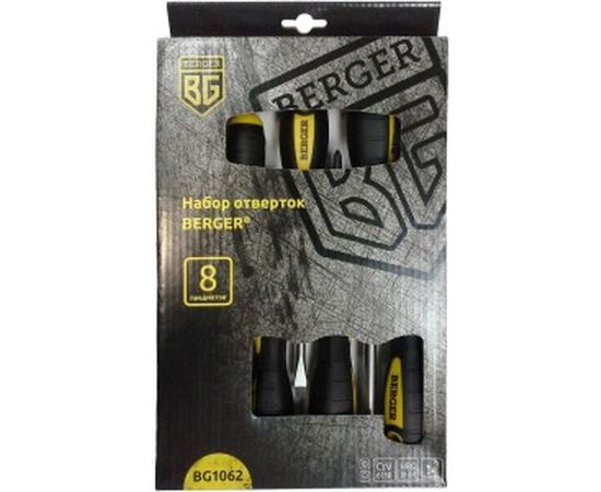 Набор отверток 8шт Berger BG BG1062 – изображение 2