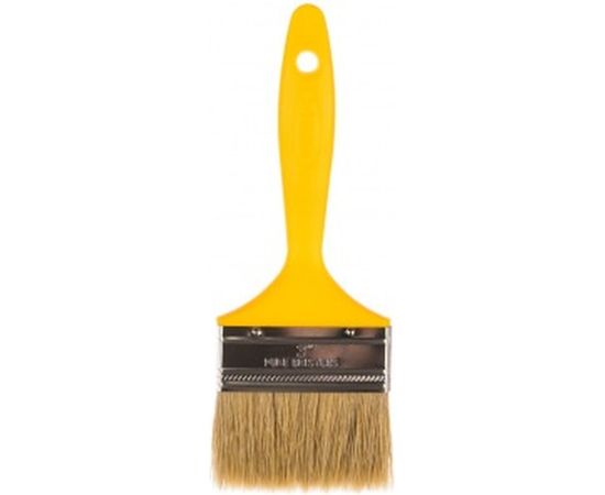 Кисть Эконом (флейцевая, натуральная щетина, пластиковая рукоятка) 75мм Biber 31255 тов-169161 – изображение 2
