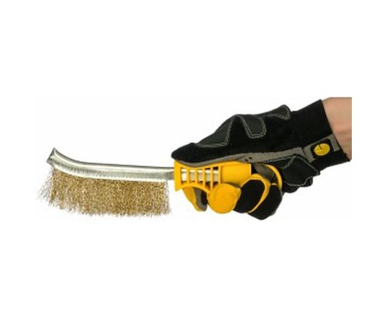 Стальная щетка с пластмассовой ручкой Biber 70965 тов-076240 – изображение 2