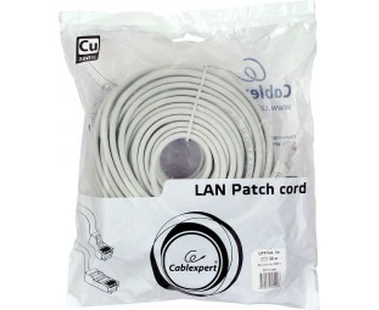Медный Патч-корд Cablexpert UTP PP10-30M кат.5e, 30м, литой, многожильный серый PP10-30M – изображение 2