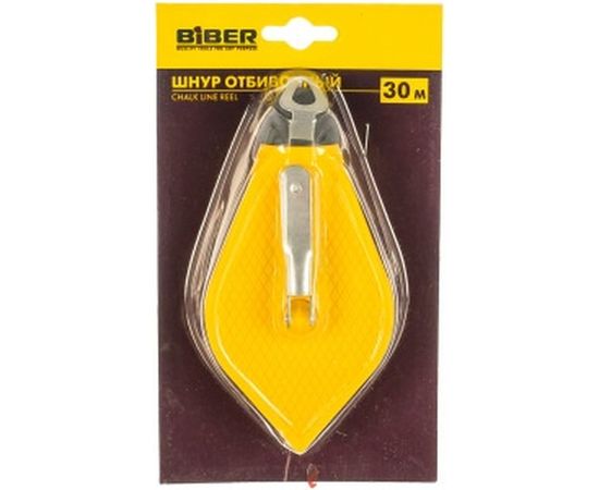 Отбивочный шнур в пластмассовом корпусе, 30 м Biber 43116 тов-175986 – изображение 2