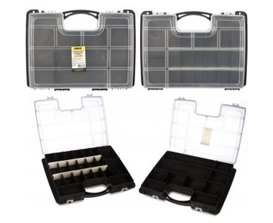 Двухсторонний органайзер для крепежа 295х226х76мм Biber 65411 тов-101381 – изображение 2