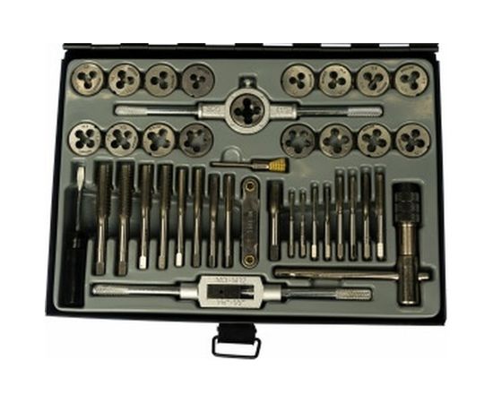 Набор плашек и метчиков 40шт Berger BG BG40TDS – изображение 2