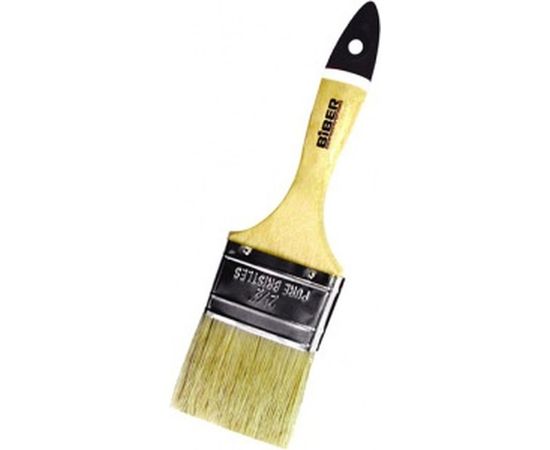 Кисть Профи (флейцевая, натуральная щетина, деревянная рукоятка) 63мм Biber 31154 тов-001981 – изображение 2