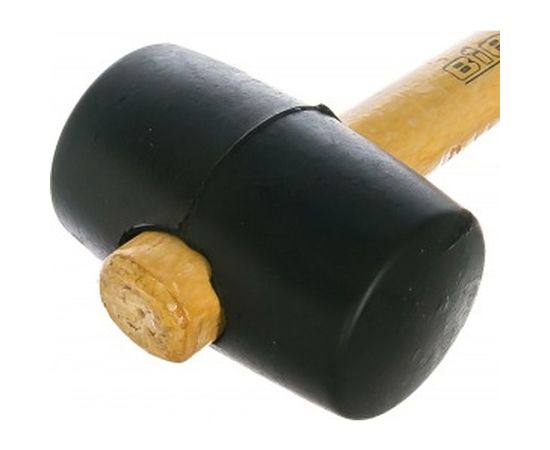 Киянка с деревянной ручкой 45мм Biber 85391 тов-080758 – изображение 2