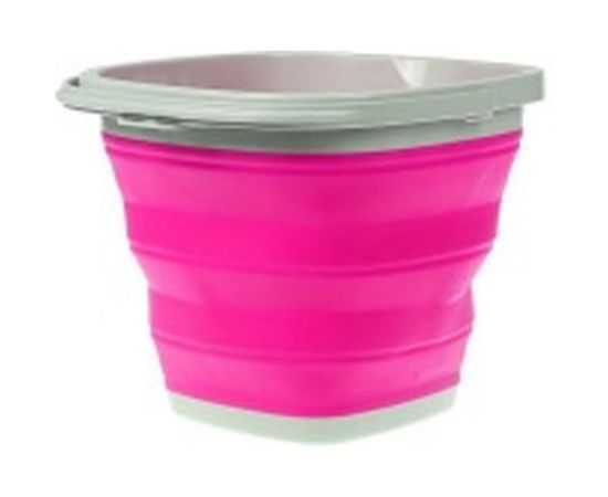Складное ведро BRADEX квадратное, 10л, розовое TD 0556 – изображение 2