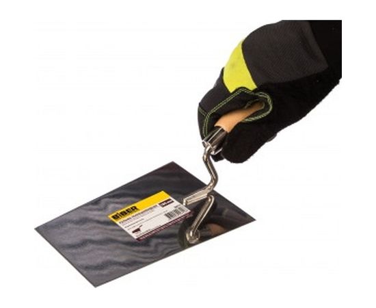 Кельма 180мм (трапеция, нержавеющая) Biber 35413 тов-048271 – изображение 2