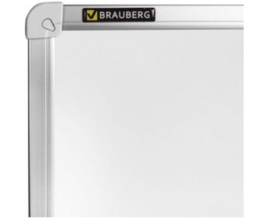 Магнитно-маркерная доска стандарт, 60х90 см, алюминиевая рамка, BRAUBERG 235521 – изображение 3