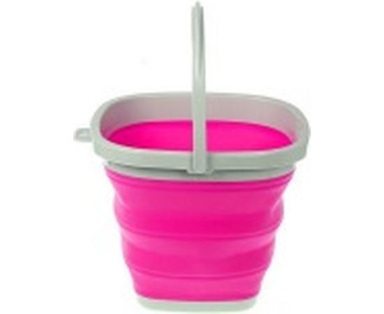 Складное ведро BRADEX квадратное, 10л, розовое TD 0556 – изображение 3