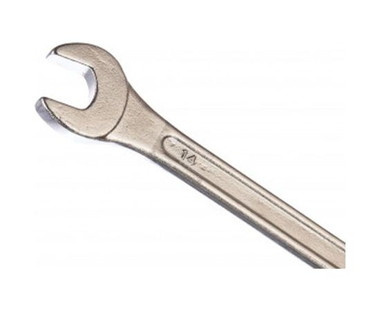 Ключ (гаечный, комбинированный, кованый) 14мм Biber 90639 тов-093069 – изображение 3