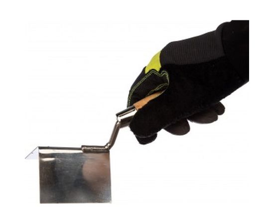 Кельма 80х60х60мм (угловая, нержавеющая, внешняя) Biber 35422 тов-048274 – изображение 3