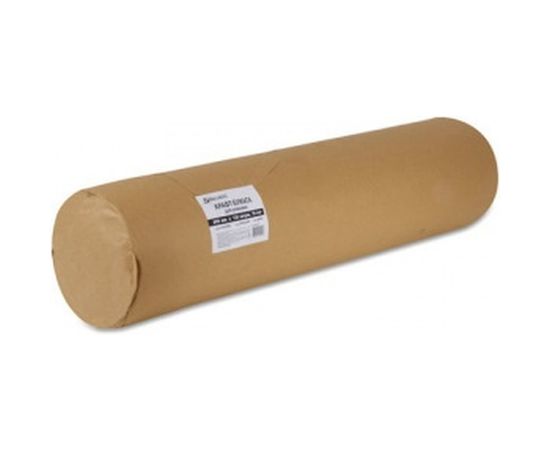 Крафт-бумага в рулоне, 840 мм х 150 м, плотность 78 г/м2, BRAUBERG 440147 – изображение 3