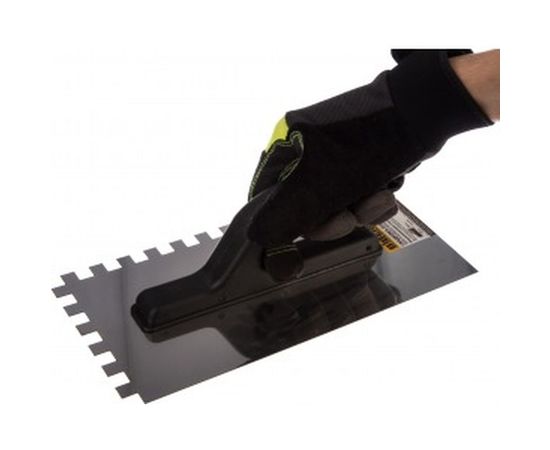 Гладилка 270х130мм (нержавеющая, зубчатая) 10мм Biber 35315 тов-048212 – изображение 3