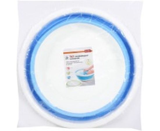 Силиконовый складной таз BRADEX 9л голубой TD 0562 – изображение 3