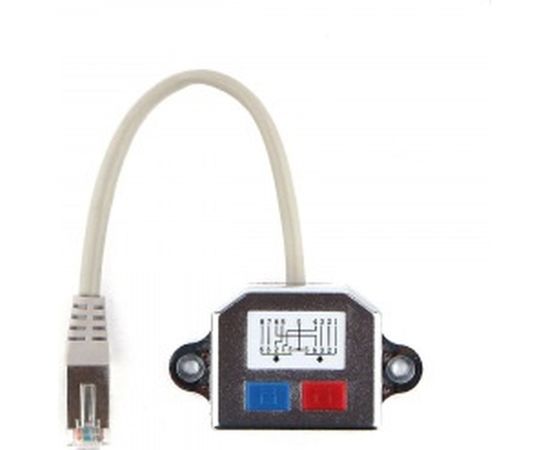 Разветвитель Cablexpert NCA-SP-02 FTP 1 порт RJ45 T568A/T568B 2 порта RJ45 10/100 BASE-T NCA-SP-02 – изображение 3