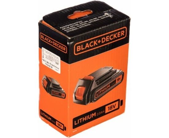 Аккумулятор (18 В; 2.0 А*ч) Black+Decker BL2018 – изображение 4