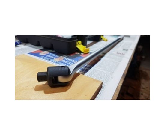 Вороток 1/2 дюйма с усиленным шарниром 600 мм Berger BG BG2284 – изображение 5