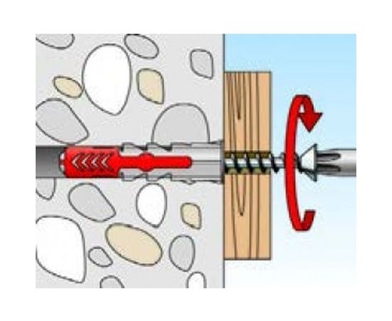 Дюбель Fischer DUOPOWER 10X50 50 шт 555010 – изображение 11