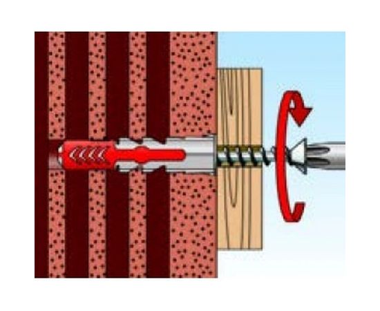 Дюбель Fischer DUOPOWER 10X50 50 шт 555010 – изображение 14