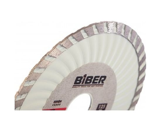 Диск алмазный Супер-Турбо ПРОФИ (125х20/22.2 мм) Biber 70293 тов-047128 – изображение 2