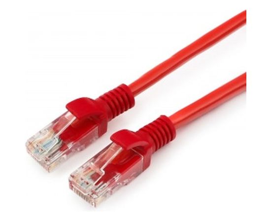 Патч-корд Cablexpert UTP PP12-2M/R кат.5e, 2м, литой, многожильный красный PP12-2M/R – изображение 2