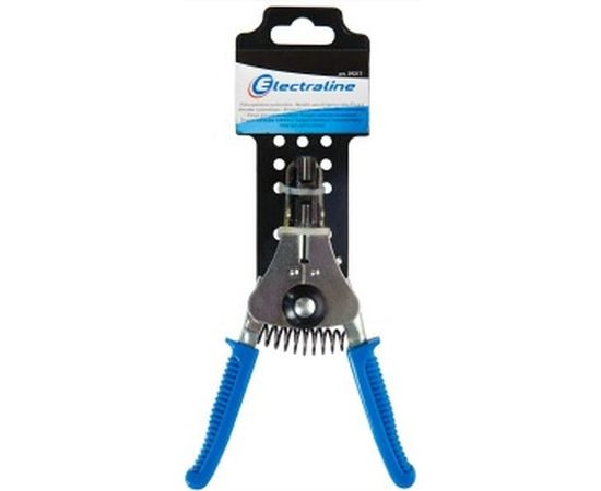 Клещи для снятия изоляции с кабеля Electraline нержавеющая сталь 59217 – изображение 2