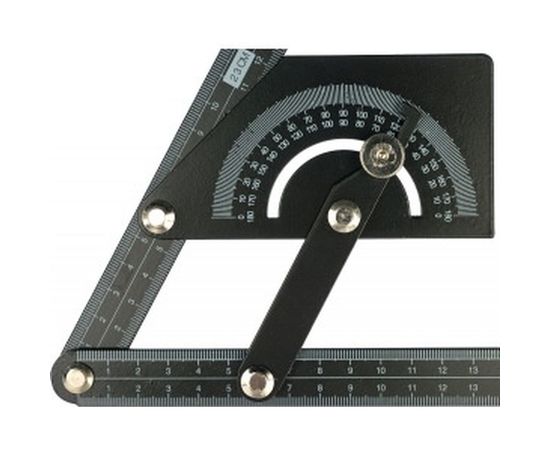 Алюминиевый угломер-квадрант FIT IT Профи 230-500 мм 19317 – изображение 2