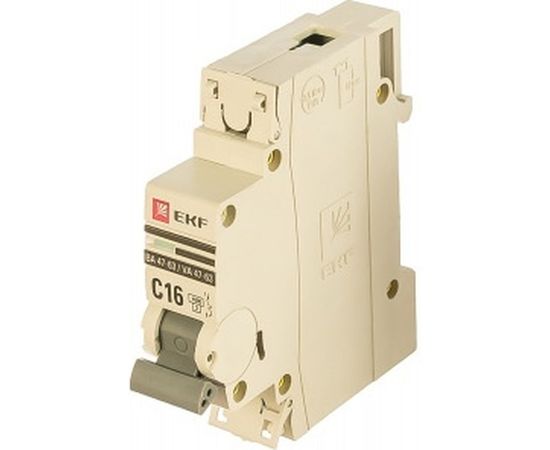 Автоматический однополюсный выключатель EKF 16А С ВА47-63 4.5кА PROxima 167863 – изображение 2