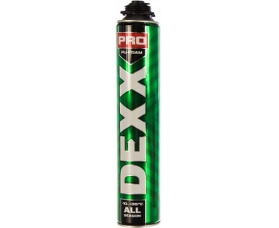 Монтажная пена полиуретановая PRO (750 мл) DEXX 41126 – изображение 2