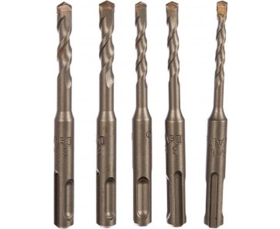 Набор буров SDS-plus Extreme2, 5 шт. (5, 6, 8 мм) DEWALT DT9399 – изображение 2