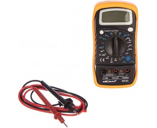 Цифровой мультиметр с противоударным чехлом duwi M830L PROFI 26044 8 – изображение 3
