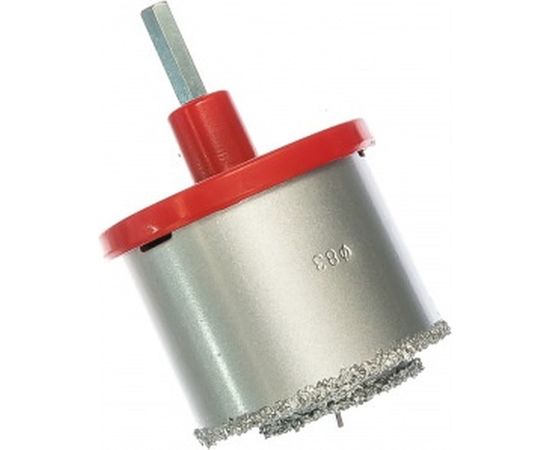 Набор корончатых сверл с карбидным напылением (6 предметов; 33-83 мм) Biber 75790 тов-039560 – изображение 3