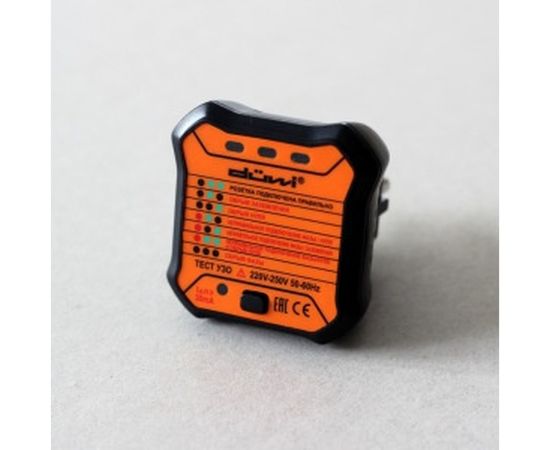 Тестер розеток и УЗО duwi M6860 DIY 26009 7 – изображение 4