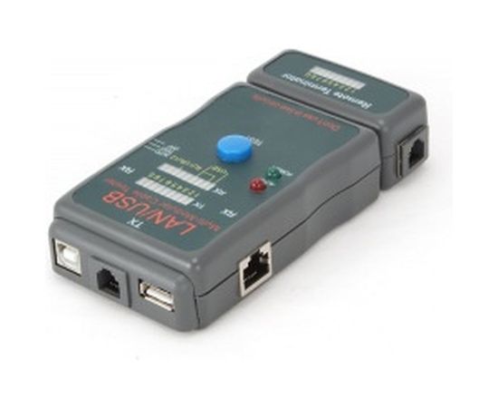 Тестер Cablexpert LAN 100/1000 Base-TX, для UTP, STP, RJ-11, USB-кабеля NCT-2 – изображение 4