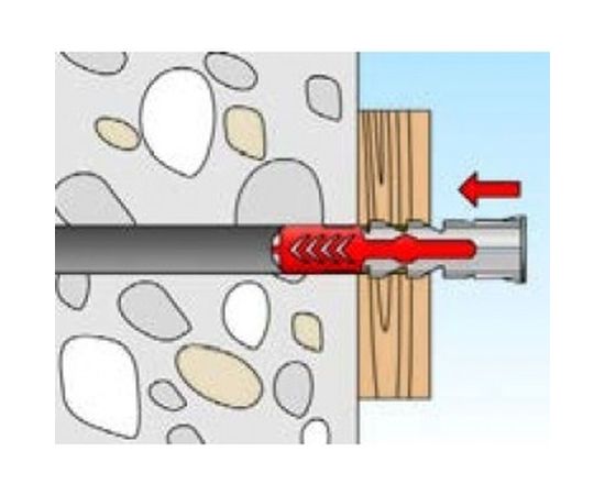 Дюбель Fischer DUOPOWER 10X50 50 шт 555010 – изображение 10